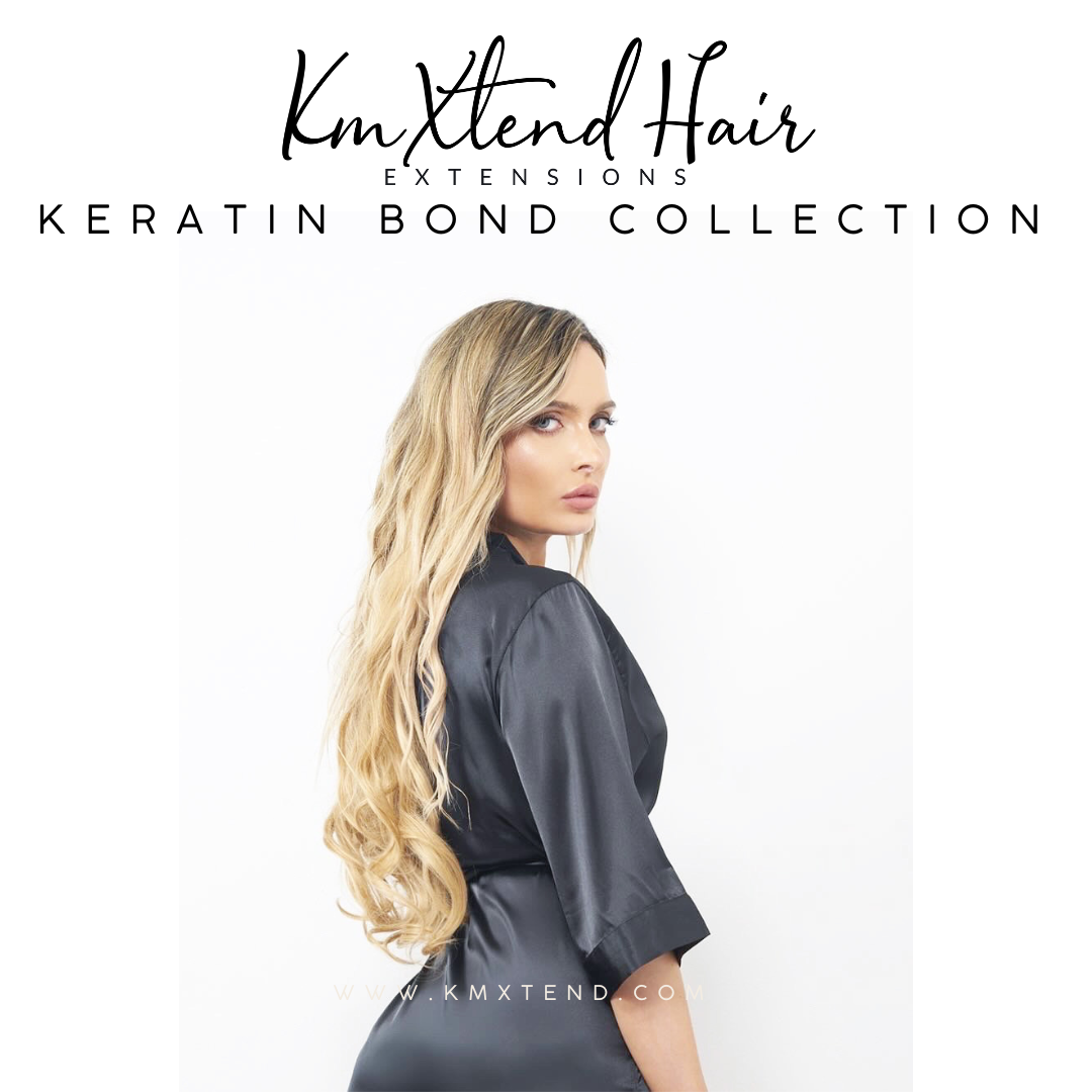 Professional K Tips Flat Tip Keratin Bond Fusion Hair Extensions