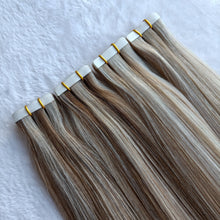 Load image into Gallery viewer, Luxury Quality Tape Hair Extensions.

