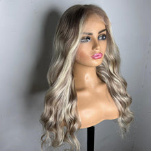 Load image into Gallery viewer, 24&quot; Long Human Hair Wig 130% Density Loose Wave
