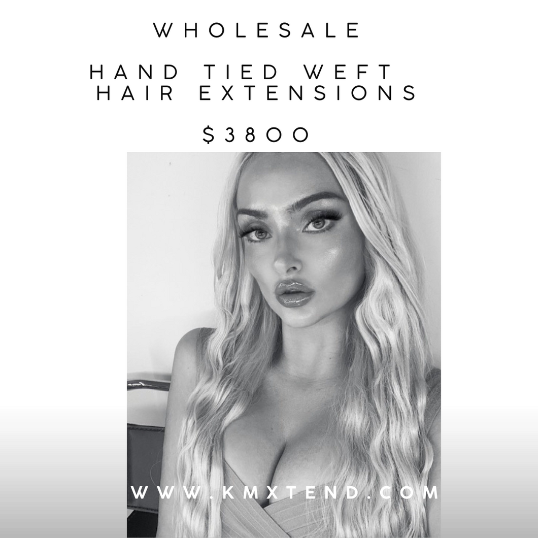 Hair weft extensions wholesale Clearance