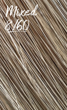 Load image into Gallery viewer, Highlighted Blonde Cuticle Aligned Remy Clip In Hair Extensions Color P8/60
