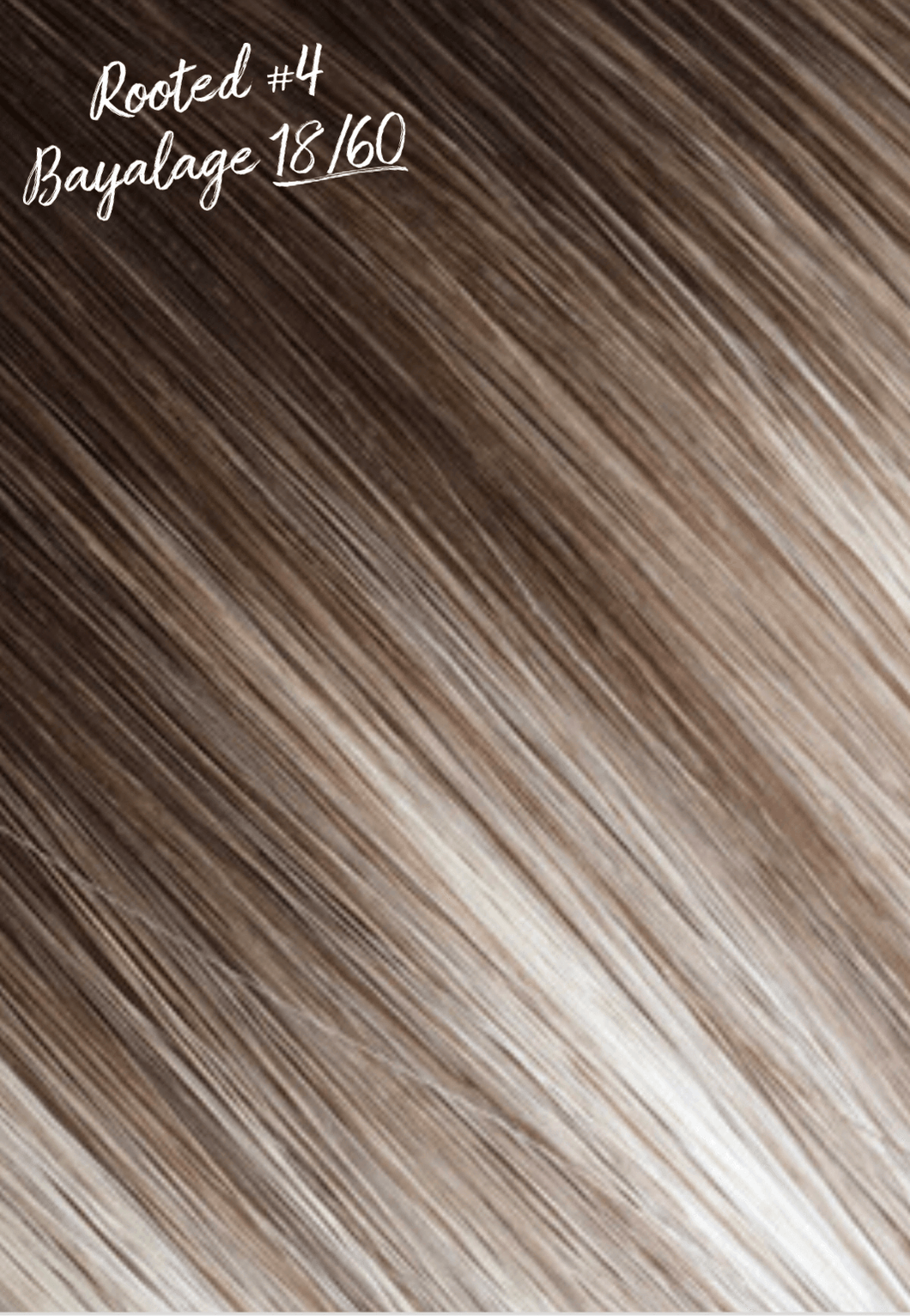 Balayage Blonde Hand Tied Weft Hair Extensions