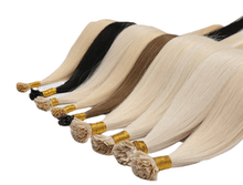 Load image into Gallery viewer, Professional K Tips Flat Tip Keratin Hair Extensions
